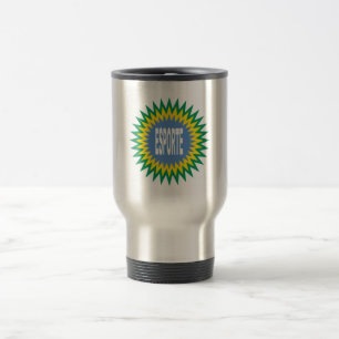 STAHLREISETASSE DESIGN BRAZIL ESPORTE REISEBECHER