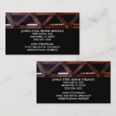 Stahlreparaturdienstleistungen Visitenkarte (Vorne/Hinten)