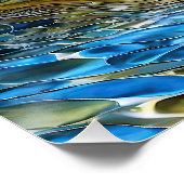 "Stahlschaum" - Frauen im Wasser Poster (Ecke)