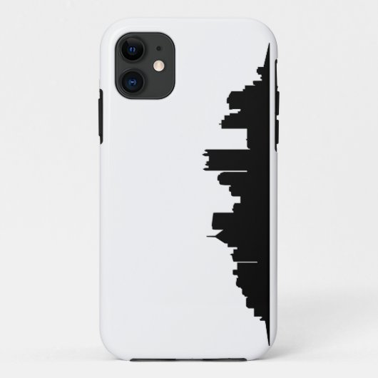 StahlSkyline-Kasten Case-Mate iPhone Hülle (Rückseite)