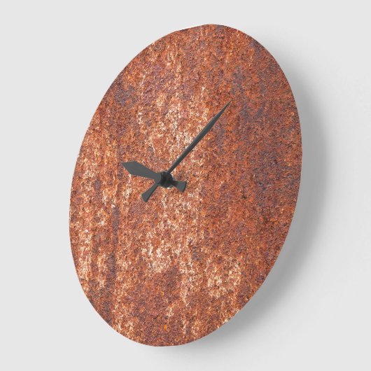 Stahlstruktur, abstrakter Hintergrund. Große Wanduhr (Winkel)