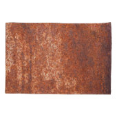 Stahlstruktur, abstrakter Hintergrund. Kissenbezug (Rückseite)