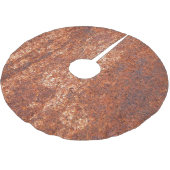 Stahlstruktur, abstrakter Hintergrund. Polyester Weihnachtsbaumdecke (Schrägansicht)