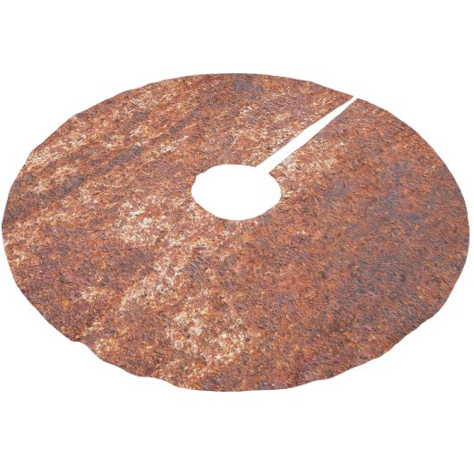 Stahlstruktur, abstrakter Hintergrund. Polyester Weihnachtsbaumdecke (Schrägansicht)