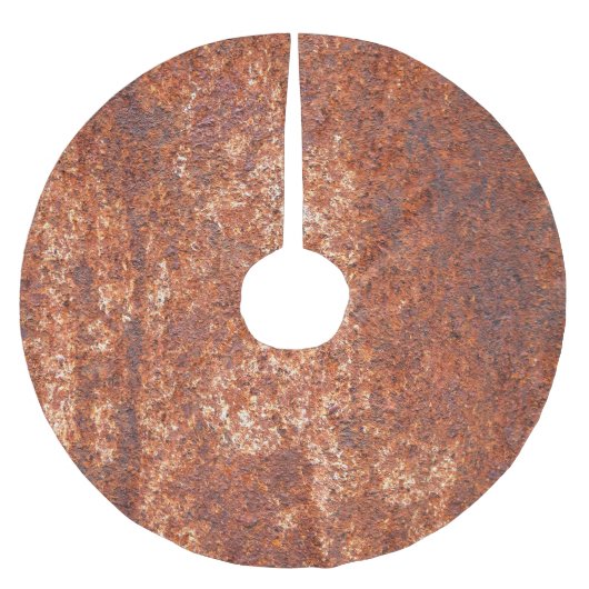 Stahlstruktur, abstrakter Hintergrund. Polyester Weihnachtsbaumdecke (Vorderseite)