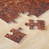 Stahlstruktur, abstrakter Hintergrund. Puzzle (Seite)