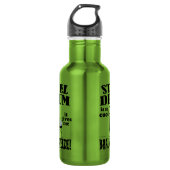 Stahltrommel, Braindfriere Edelstahlflasche (Vorderseite)