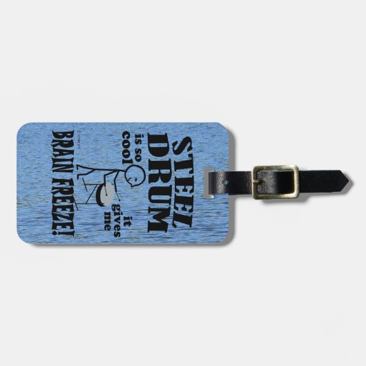 Stahltrommel, Braindfriere Gepäckanhänger (Vorderseite horizontal)