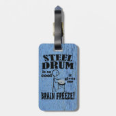 Stahltrommel, Braindfriere Gepäckanhänger (Rückseite vertikal)