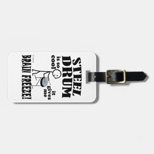 Stahltrommel, Braindfriere Gepäckanhänger (Vorderseite horizontal)