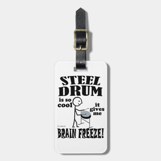 Stahltrommel, Braindfriere Gepäckanhänger (Vorderseite vertikal)