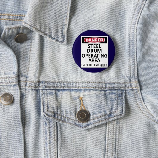 Stahltrommel Button (Beispiel)