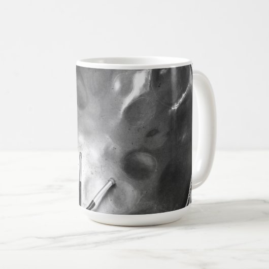 Stahltrommel Calypso-Tasse Kaffeetasse (VorderseiteRechts)