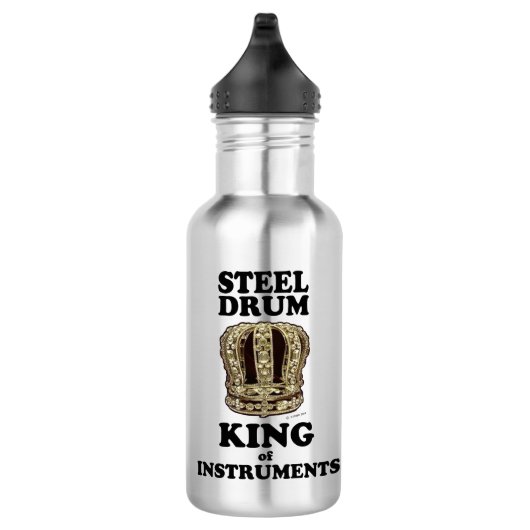 Stahltrommel King of Instruments Edelstahlflasche (Rechts)
