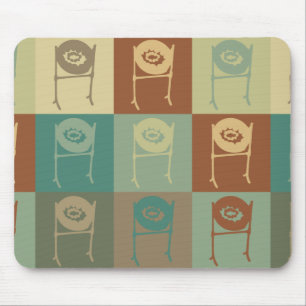 Stahltrommel-Pop-Kunst Mousepad
