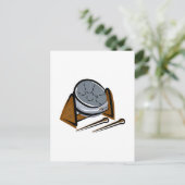 Stahltrommel Postkarte (Stehend Vorderseite)