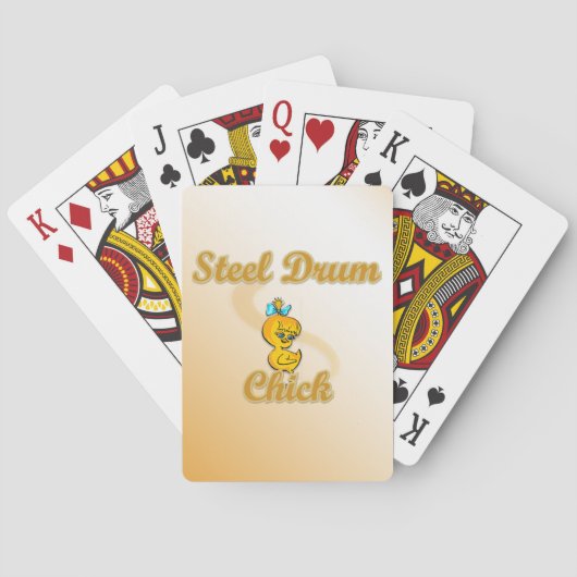 Stahltrommel Spielkarten (Rückseite)