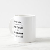 Stahltrommel wichtigstes Instrument Kaffeetasse (Vorderseite Links)