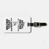 Stahltrommeln Gepäckanhänger (Vorderseite horizontal)