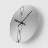 Stahltür Runde Wanduhr (Winkel)