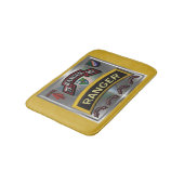 Stahltyp Gerahmt 75. Ranger Regiment Badematte (Schrägansicht)