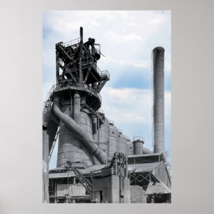 Stahlverbundeinrichtung - 2. Industrielle Revoluti Poster