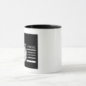 Stahlwannen-Musik-Tasse Tasse (Zentrum)