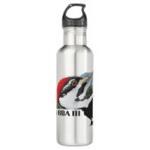 Stahlwasser-Flasche Edelstahlflasche (Vorderseite)