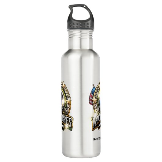 Stahlwasserflasche Edelstahlflasche (Rückseite)