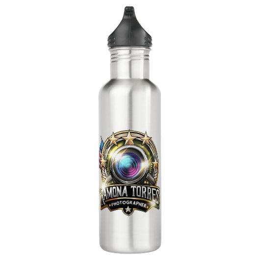 Stahlwasserflasche Edelstahlflasche (Rechts)