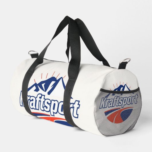 „Stahlwille – Kraft kennt keine Grenzen“ Duffle Bag (Rechte Ecke)