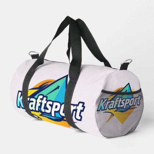 „Stahlwille – Kraft kennt keine Grenzen“ Duffle Bag (Rechte Ecke)