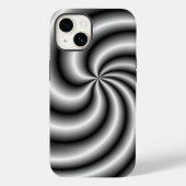 Stahlwirbel Case-Mate iPhone Hülle (Rückseite)