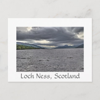 Stahlwolken von Loch Ness Postkarte