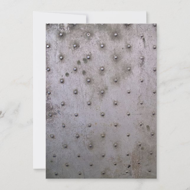 Stahlzettel mit Rivets (Vorderseite)