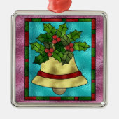 Stain Glass Bells designen Weihnachtsbaum Ornament (Vorne)