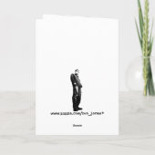 Stain Glass Cross Karte (Rückseite)