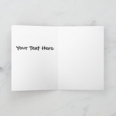 Stain Glass Cross Karte (Innenseite)