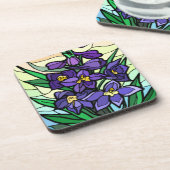 Stain Glass Dendrobium Untersetzer (Linke Seite)