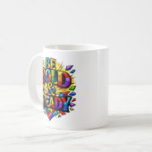 Stain glass design kaffeetasse (Vorderseite Links)