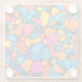 Stain Glass Glasuntersetzer (Rückseite)