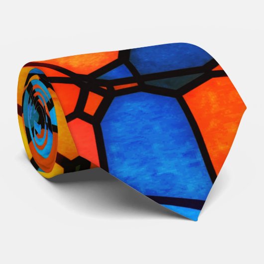 Stain Glass Krawatte (Gerollt)