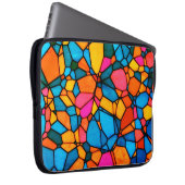 Stain Glass Laptopschutzhülle (Vorne Rechts)