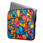 Stain Glass Laptopschutzhülle (Vorderseite Links)