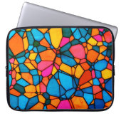 Stain Glass Laptopschutzhülle (Vorderseite)