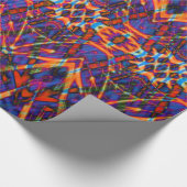 Stain Glass like Abstrakt Pattern Geschenkpapier (Ecke)