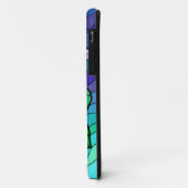 Stain Glass Lila Blume iPhone 5 Fall Case-Mate iPhone Hülle (Hinten/Links)