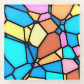 Stain Glass Lite Glasuntersetzer (Vorderseite)