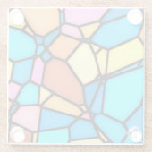 Stain Glass Lite Glasuntersetzer (Rückseite)