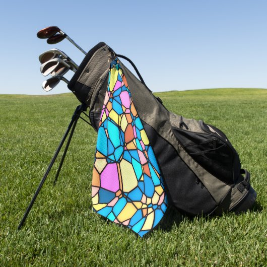 Stain Glass Lite Golfhandtuch (Gras)